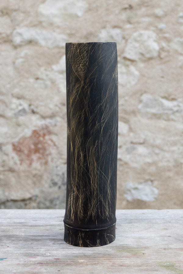 Bamboo Vase -brushed
