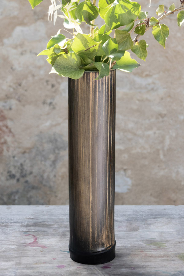 Bamboo Vase -sanded