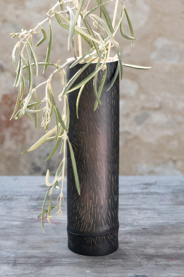 Bamboo Vase -notched
