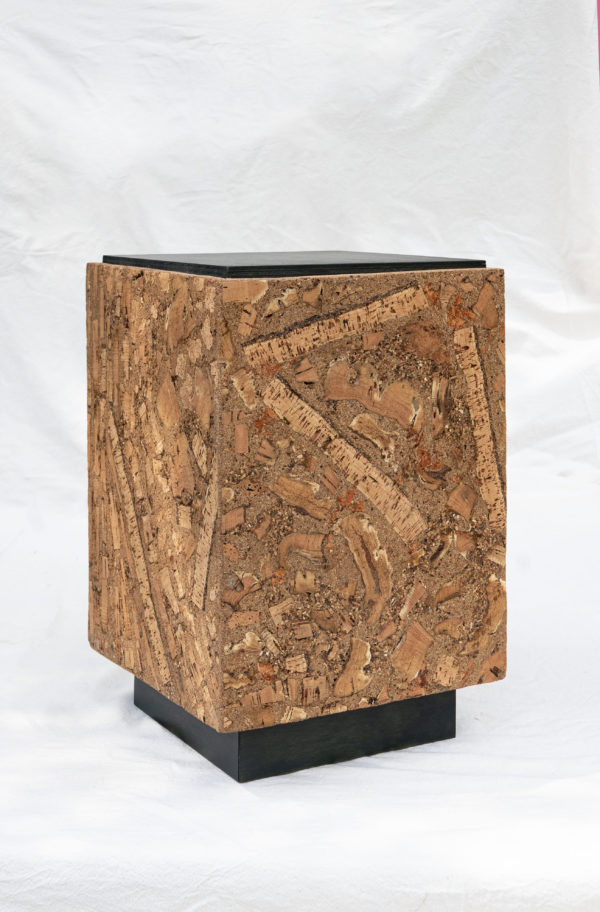 Cork small side table